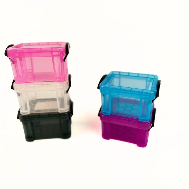 Plastburkar Liten - 5 färger