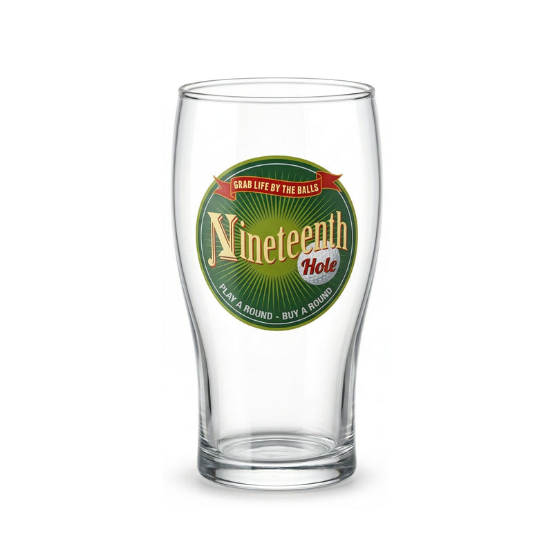Ölglas 570ml - Nineteenth hole