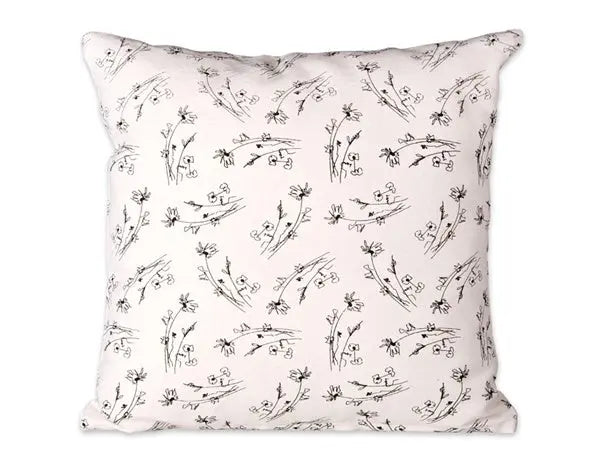{ Lazy kuddfodral - Natur Vit, Lila & Grön | Pryloasen { shop_name }} Vit Black Design