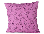 { Lazy kuddfodral - Natur Vit, Lila & Grön | Pryloasen { shop_name }} Lila Black Design