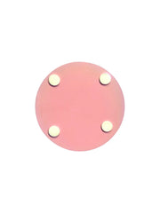 { Glasunderlägg Runda 4-pack lila/rosa med vita prickar { shop_name }} Lila Pryloasen