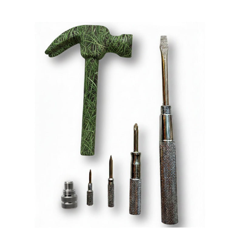 Hammare med skruvmejsel - 2 motiv