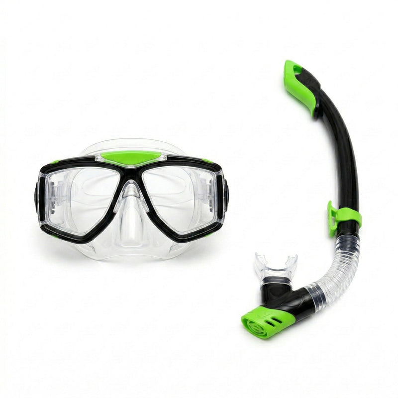 Snorkelset Sideview LX med simfötter - Aqua Lung, 40-44