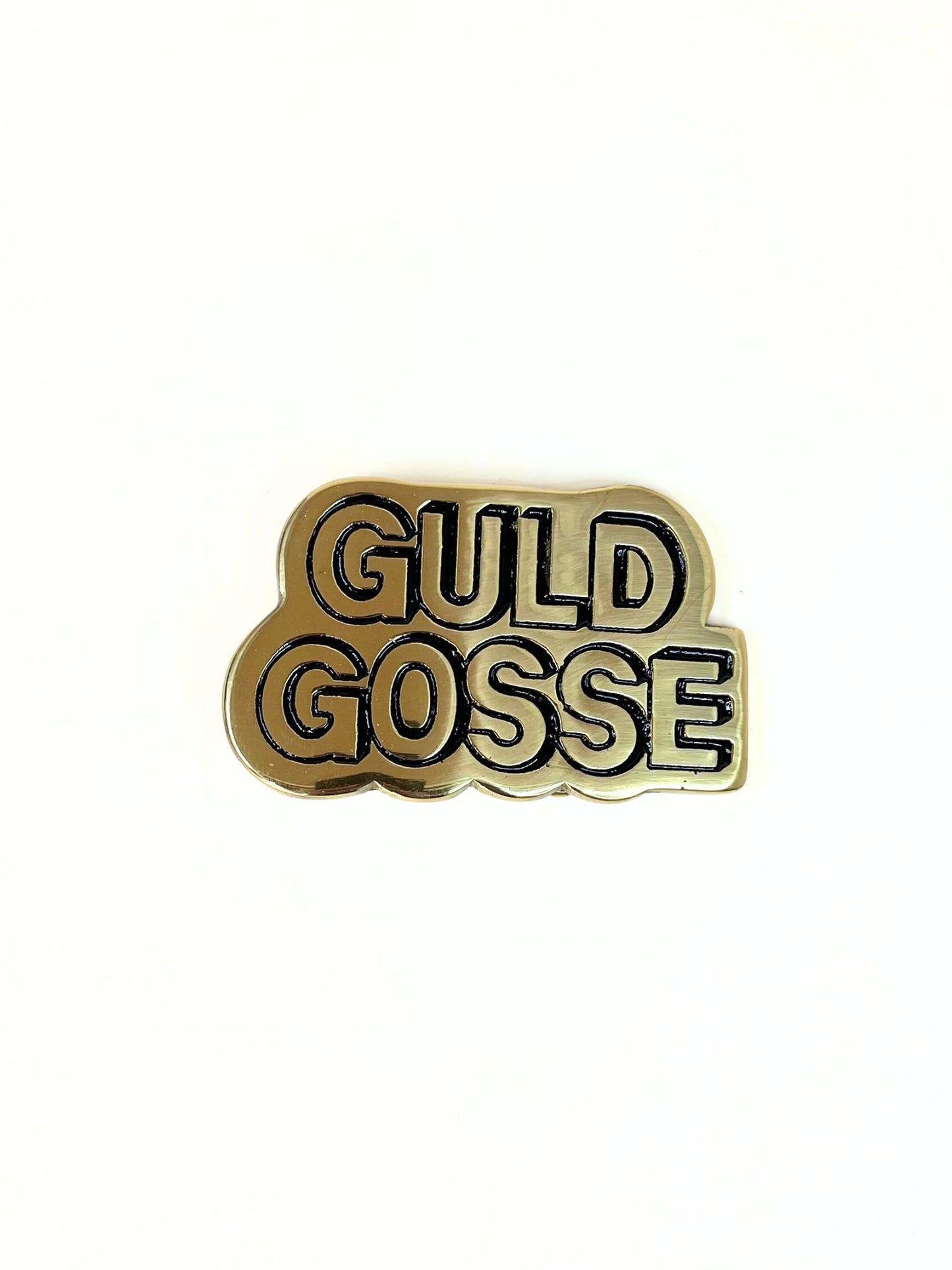 Bältspänne "GULD GOSSE"
