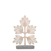 { Dekorationer i trä, två motiv { shop_name }} 5 Blad - 24cm Pryloasen