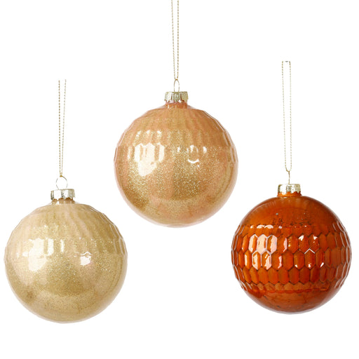 Julkulor med glitter - Pryloasen