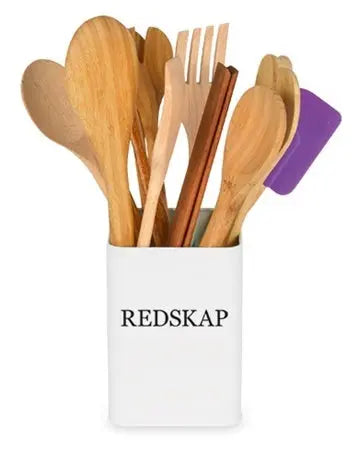 { Förvaringsburk för redskap, Vit { shop_name }} Default Title Pryloasen