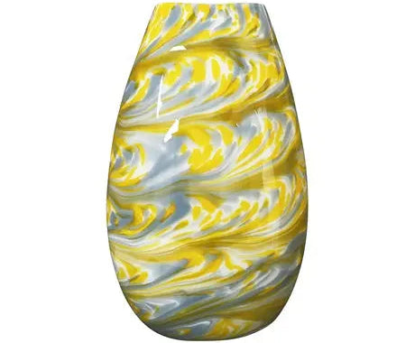 { Allesia Glasvas /Gul, 2 storlekar { shop_name }} 24.5cm x 39cm KRIFON