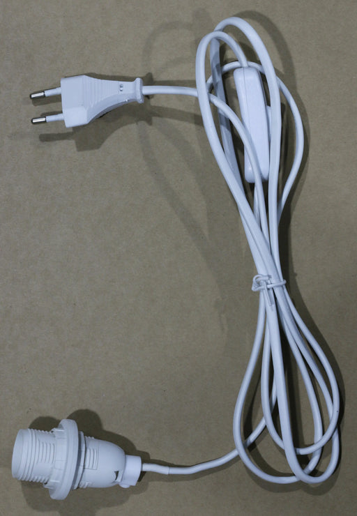 Jul Stjärna, Vit i papper ink. Lampkontakt - Pryloasen