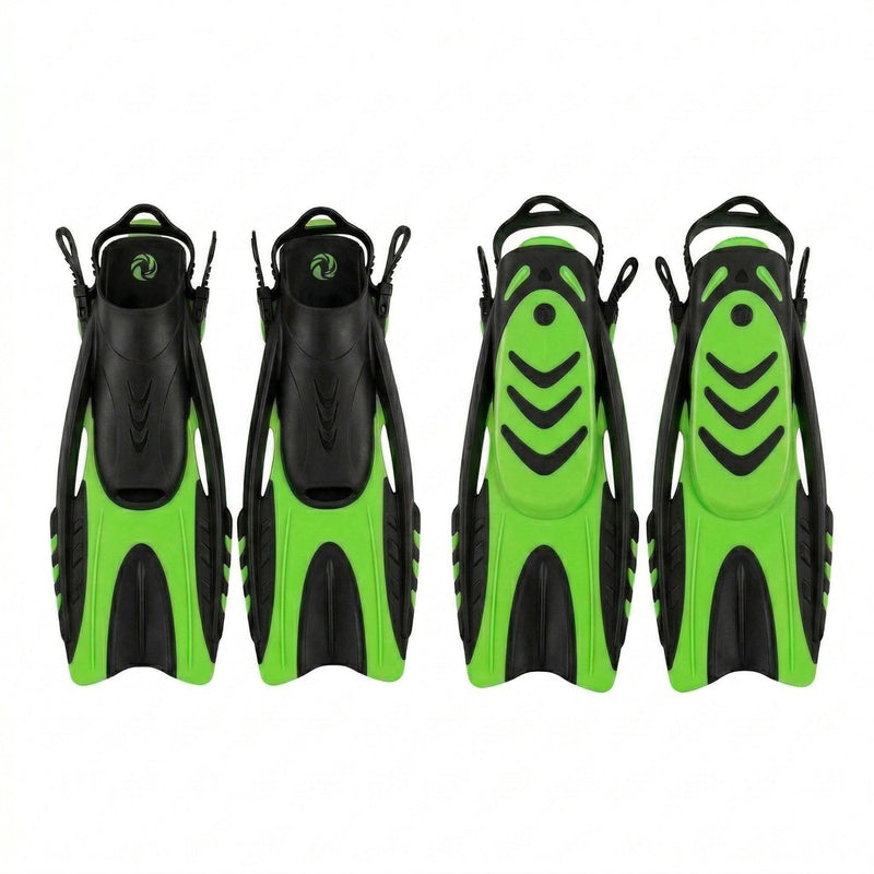Snorkelset Sideview LX med simfötter - Aqua Lung, 40-44