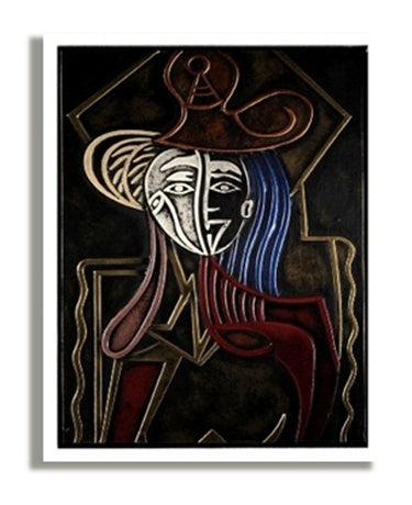 Lädertavla Picasso 8