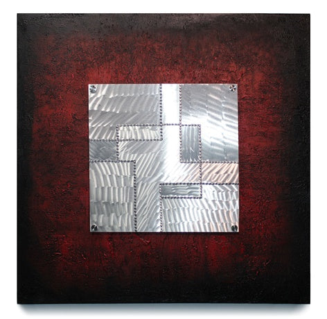 Metall/Canvastavla Kvadrat