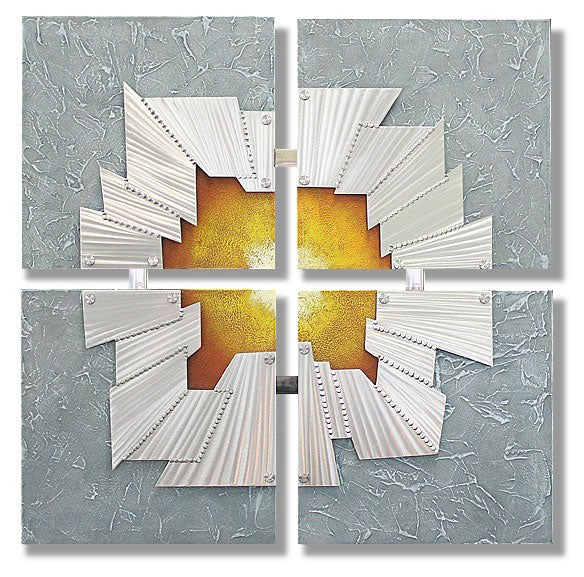 Metall/Canvastavla Tegel