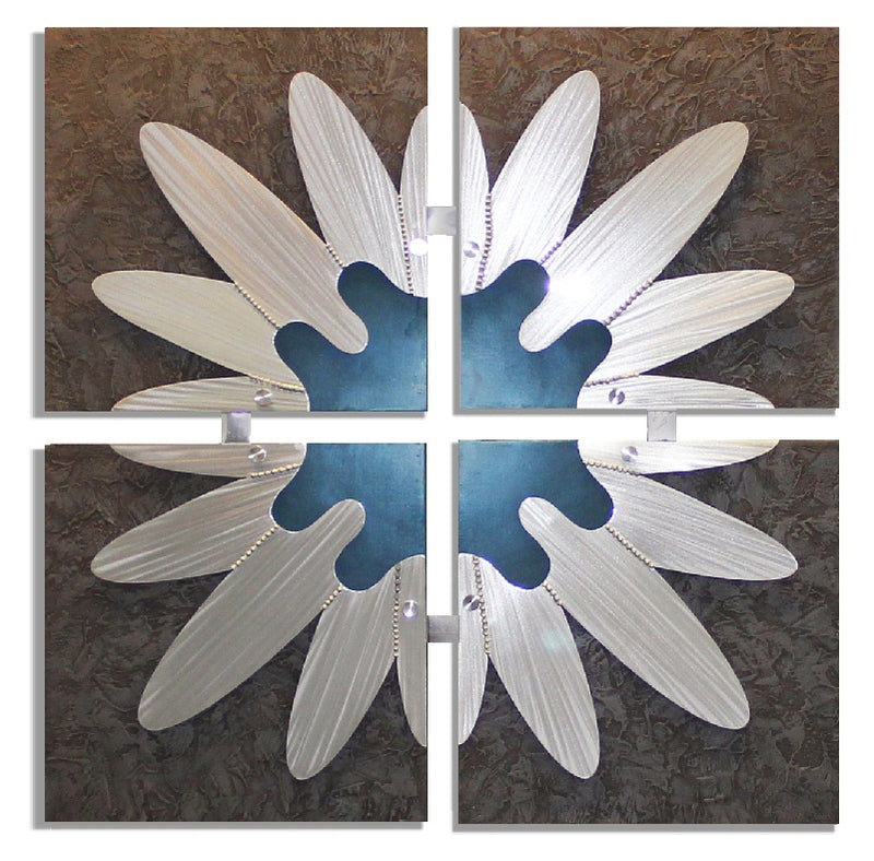 Metall/Canvastavla Ice