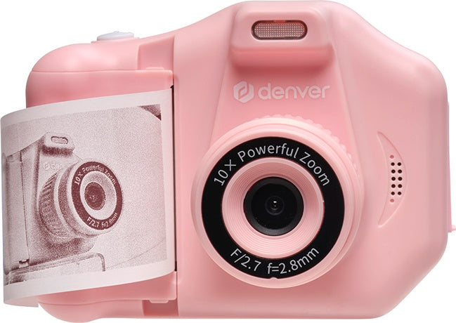 DENVER KPC-1370 - Digitalkamera - Rosa - kompakt med omedelbar fotoskrivare - barn