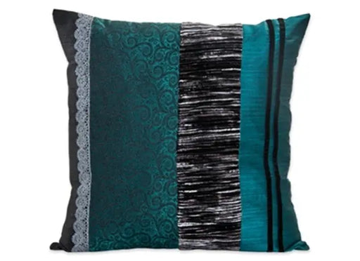 { Kuddfodral fler motiv, 2 olika färger { shop_name }} Turkos Black Design