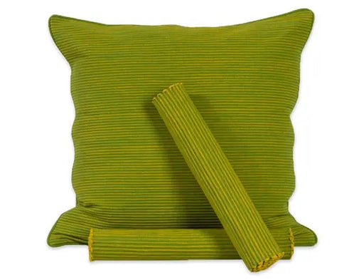 { Kuddfodral Cartago, 8 olika färger { shop_name }} Grön Black Design