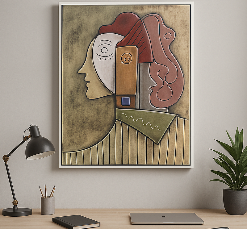 Lädertavla Picasso 9