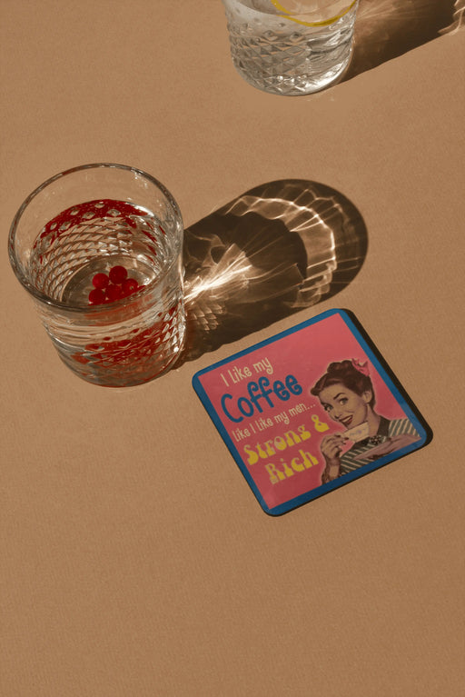 { Glasunderlägg I like my coffe like i like my coffe… Strong & Rich 4-pack { shop_name }} Default Title Pryloasen