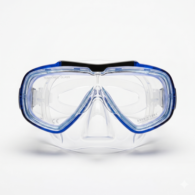 Aqua Lung Snorkelset med simfötter Grenada Blå 44-45, 46-47