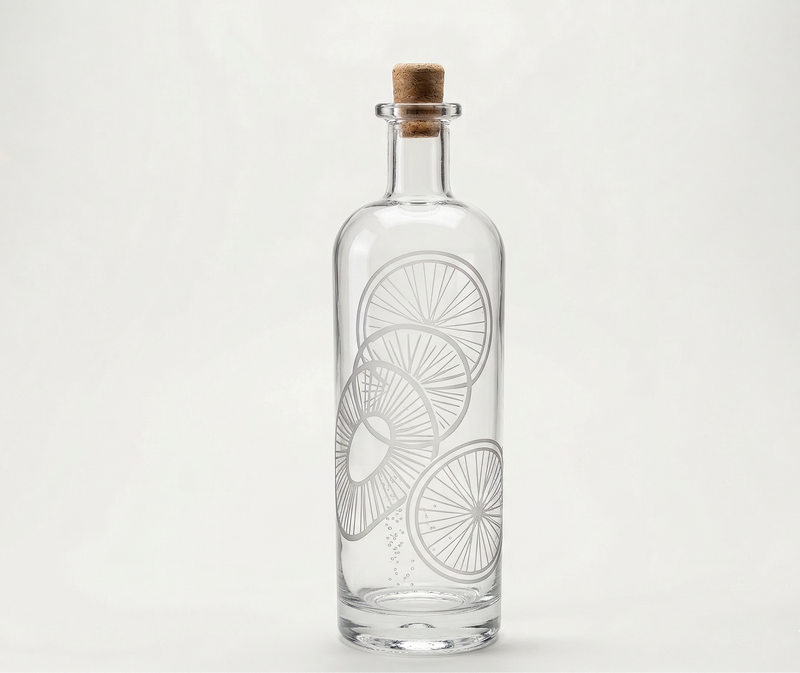 Lemonad Glasflaska med kork - 80cl