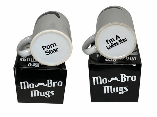 { Kaffekoppar, 2 motiv och citat { shop_name }} Porn Star Pryloasen