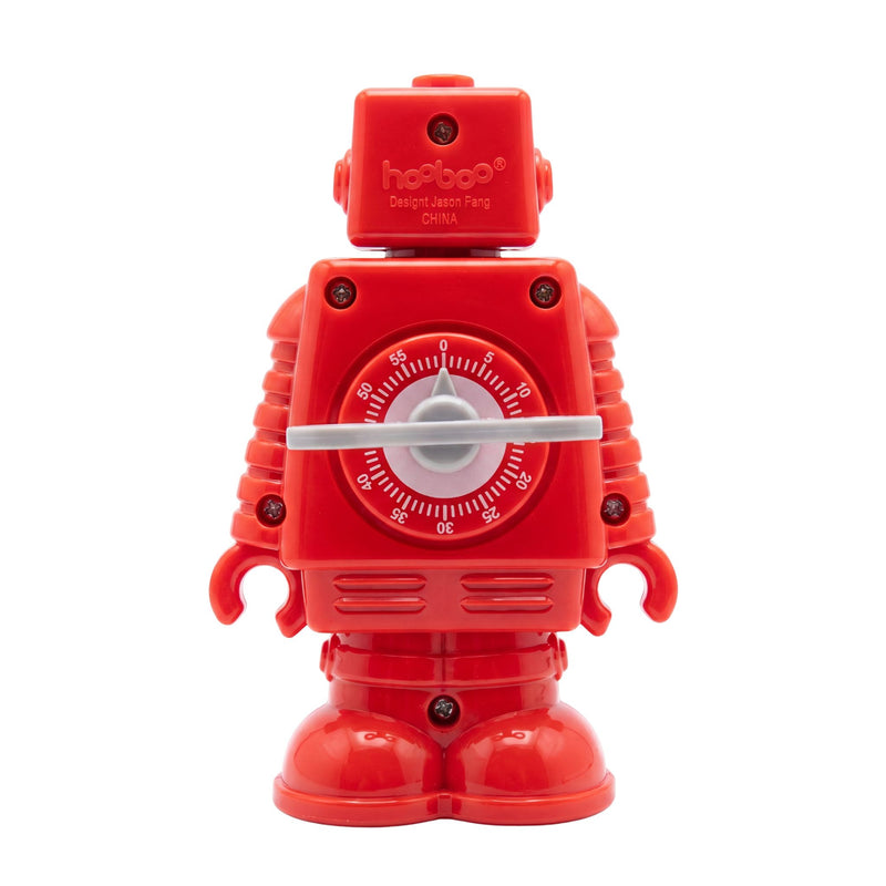 Kökstimer Robot - Hoobbe Wind-Up, Röd