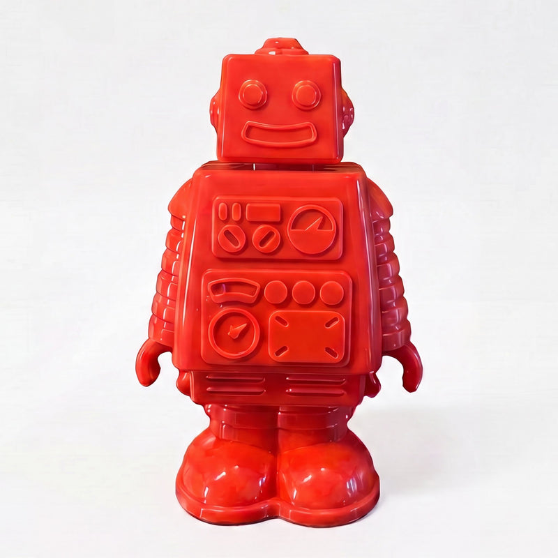 Kökstimer Robot - Hoobbe Wind-Up, Röd