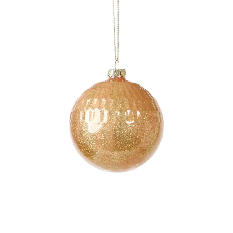 Julkulor med glitter - Pryloasen