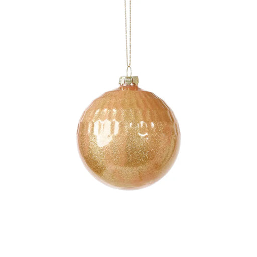 Julkulor med glitter - Pryloasen