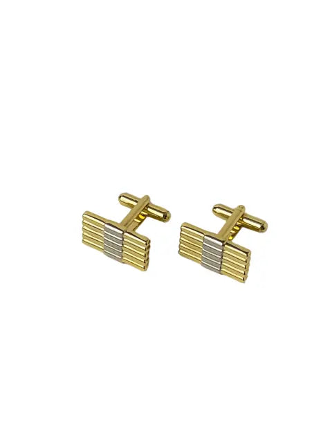 { Manschettknappar guld och silver färgade { shop_name }} Default Title Pryloasen