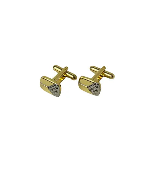 { Manschettknappar guld och silver färgade { shop_name }} Default Title Pryloasen