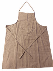 { Enfärgade Tygförkläde med ficka, 4 färger { shop_name }} Svart & Vit Pryloasen