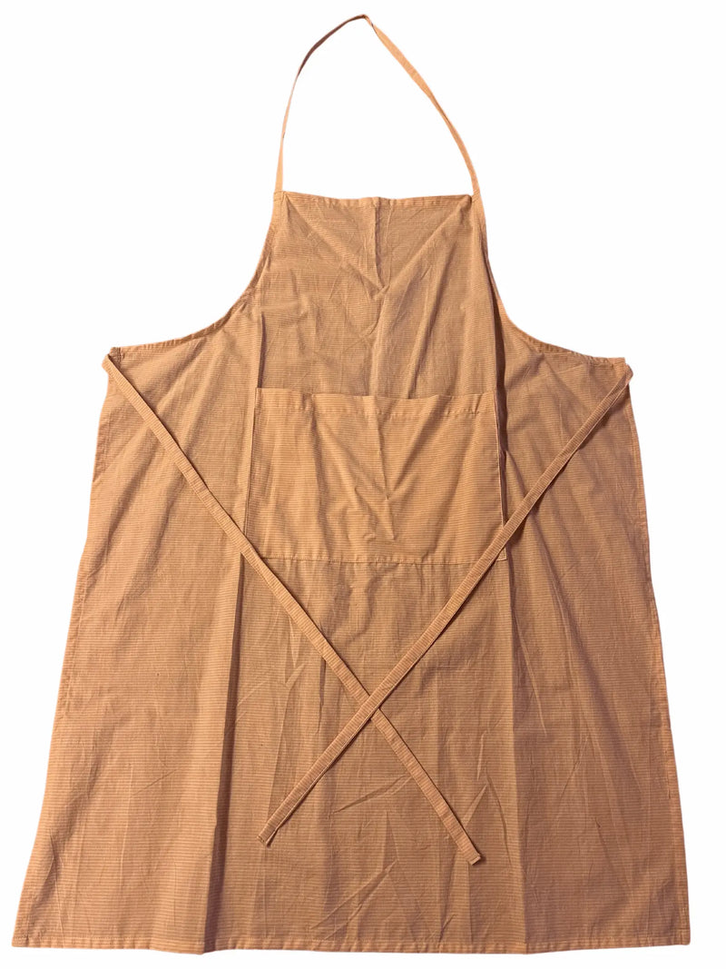{ Enfärgade Tygförkläde med ficka, 4 färger { shop_name }} Svart & Vit Pryloasen