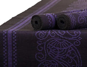 { Dehli löpare 5 färger, 3 storlekar { shop_name }} Svart/Lila / 40x140cm Black Design