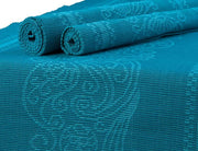 { Dehli löpare 5 färger, 3 storlekar { shop_name }} Turkos / 20x120cm Black Design