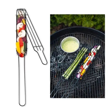 { Rostfrittstål Grillkorg { shop_name }} Default Title Pryloasen