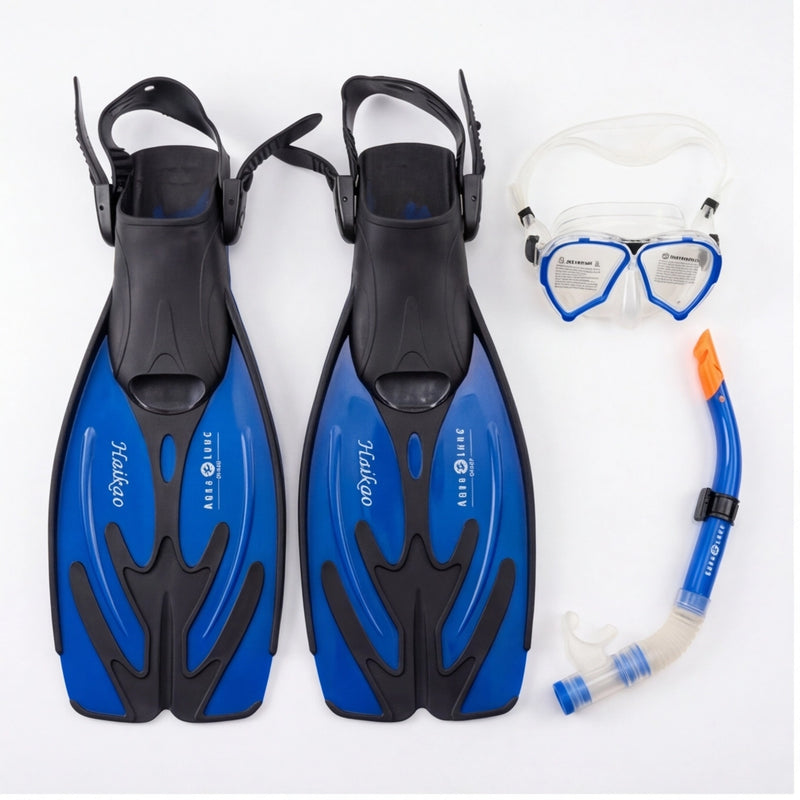 Snorkelset Aqua Lung Haikao med Simfötter - Storlek 40-44