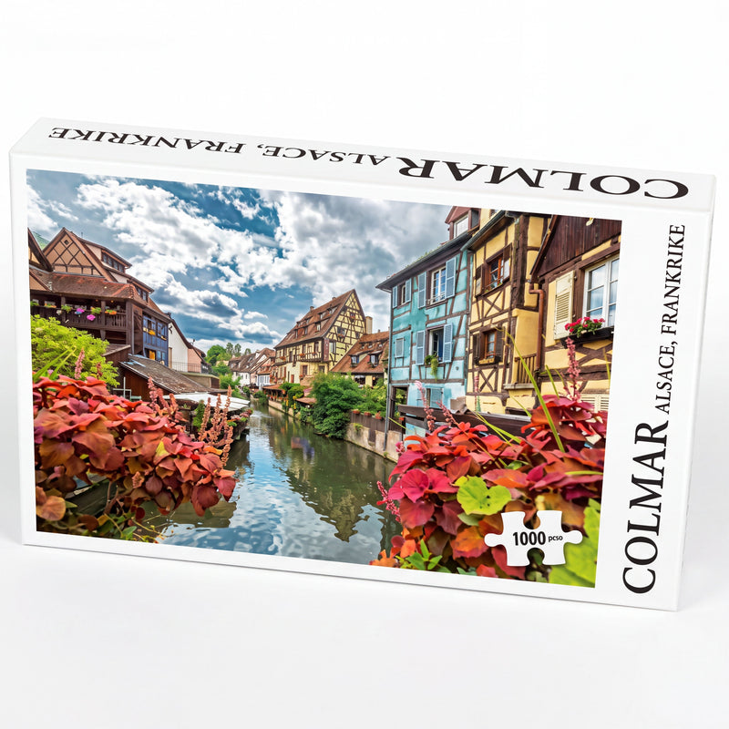 Pussel 1000 Bitar - Colmar, Frankrike