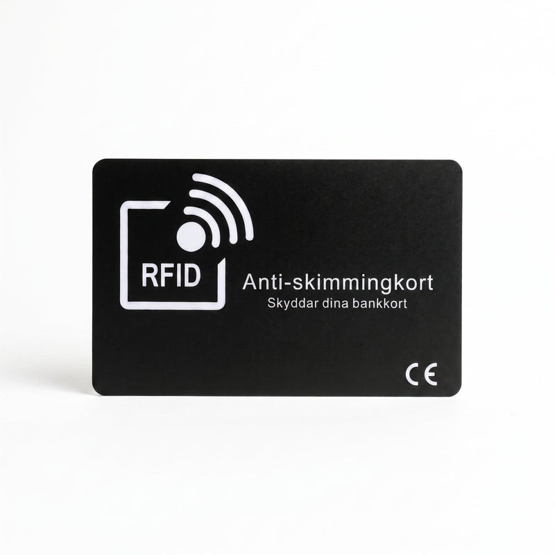 Anti-skimmingkort RFID-skydd - Skydda Dina Bankkort
