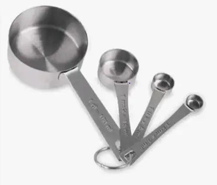 { Måttsats i rostfritt stål, silver { shop_name }} Default Title WWF