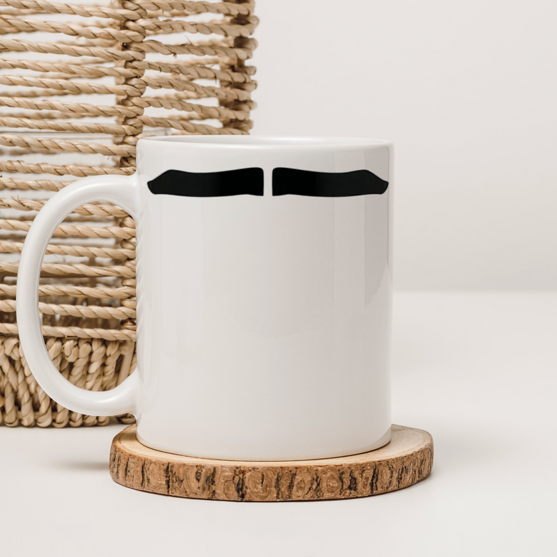 Kaffekoppar, 2 motiv och citat
