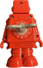 { hoobbe Wind-UP ROBOT TIMER, Röd { shop_name }} Default Title hoobbe
